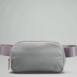 lululemon athletica Gray/Silver Belt Bag